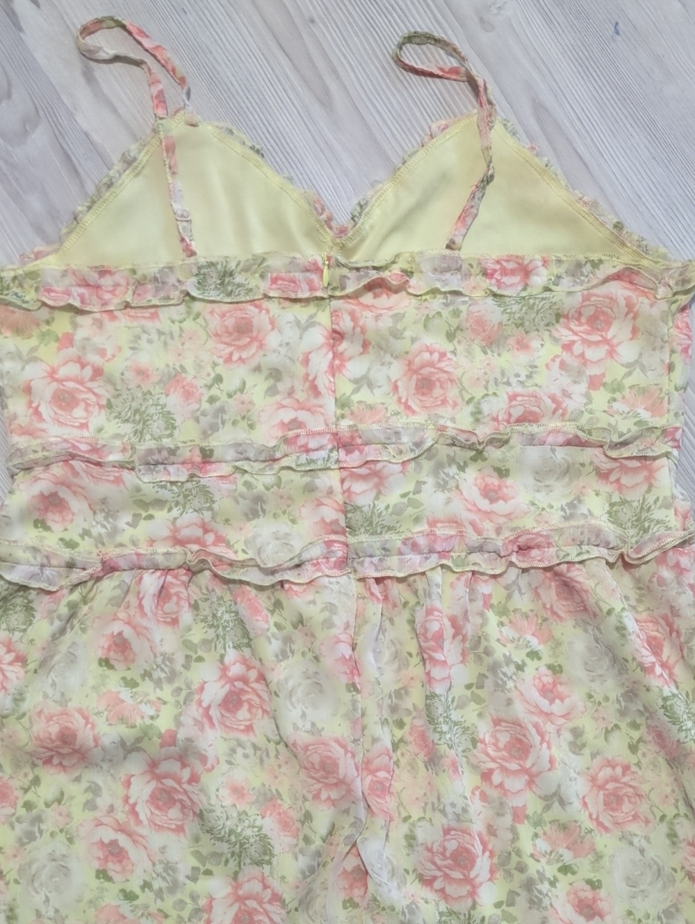 No Boundaries Floral Cami Dress Bundle XXL Pink & Black Babydoll 2-Piece 19 Zipp - Picture 9 of 16